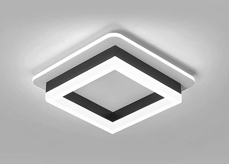 Comely - 24W LED-Deckenleuchte, Acryl-Deckenleuchte, moderne LED-Deckenleuchte für Wohnzimmer, Schlafzimmer, Küche, Flur...