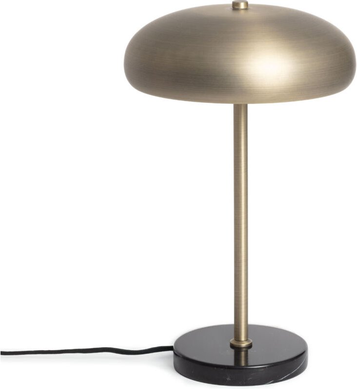 Tischlampe aus Metall Aleisk Gold
