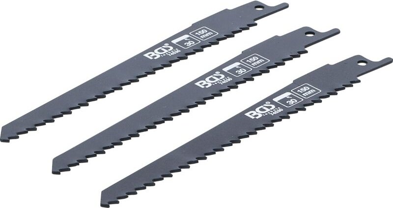 Säbelsägeblatt-Satz für Holz für Art. 7367 3-tlg.