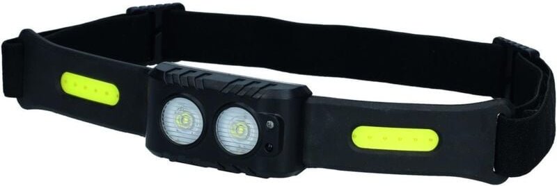 COB-LED-Scheinwerfer mit Sensor (3W 200lm) IPX3 60x33x17mm schwarze Farbe