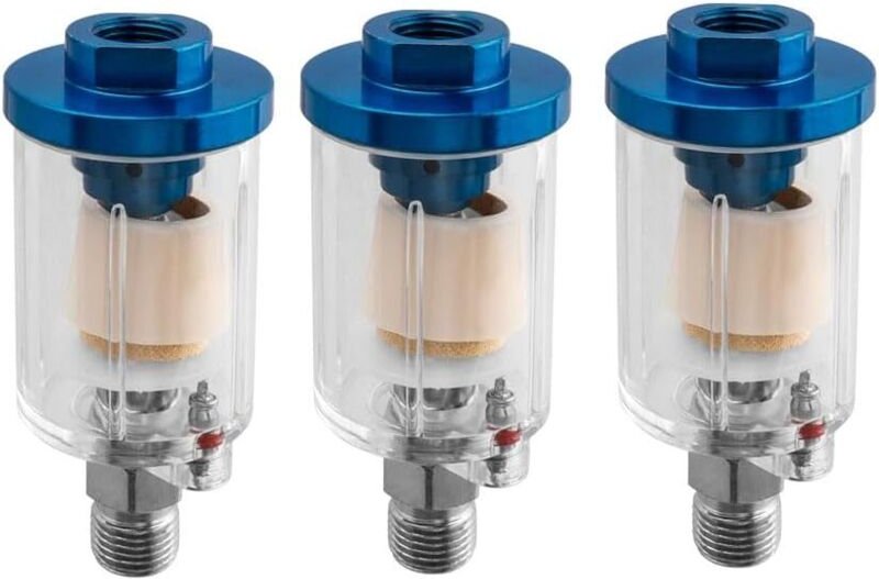 Luftleitungsfilter für Spritzpistolen, Öl-Wasser-Abscheider, Filterwerkzeug für Farbpistolen, Luftleitungsfilter