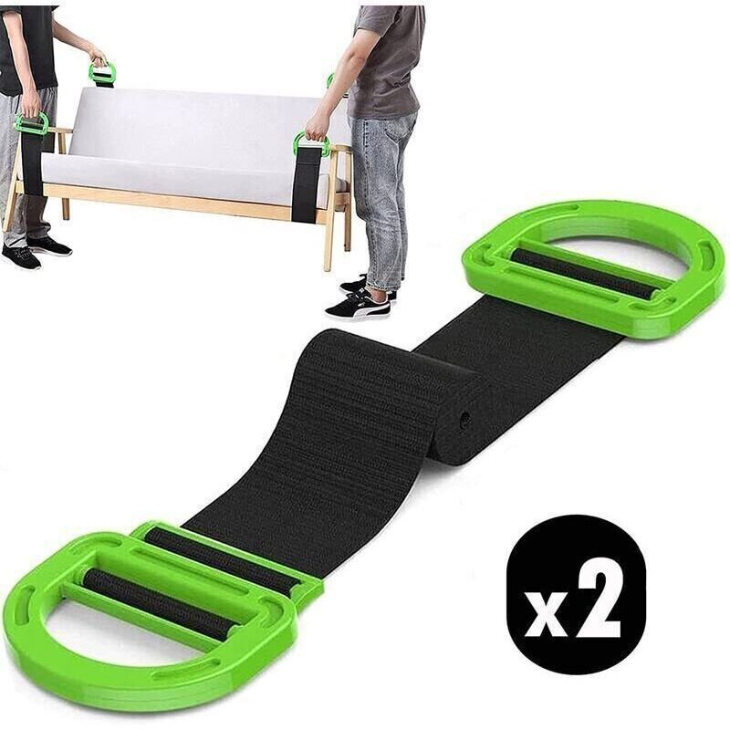 Hebegurte zum Transportieren und Anheben von Möbeln, Kartons, Matratzen und für Bauarbeiten Hebegurte zur Unterstützung ...