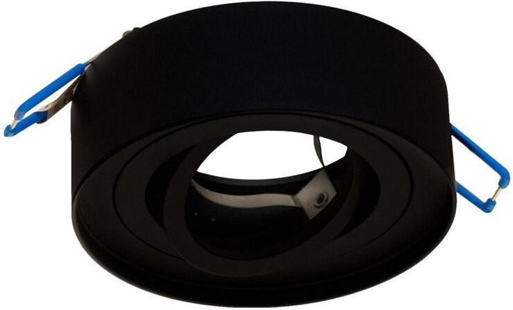 Trade Shop Traesio - Trade Shop - 85MM externe einbau-runde einstellbare scheinwerferhalterung led-lampen GU10 GU5.3 - S...