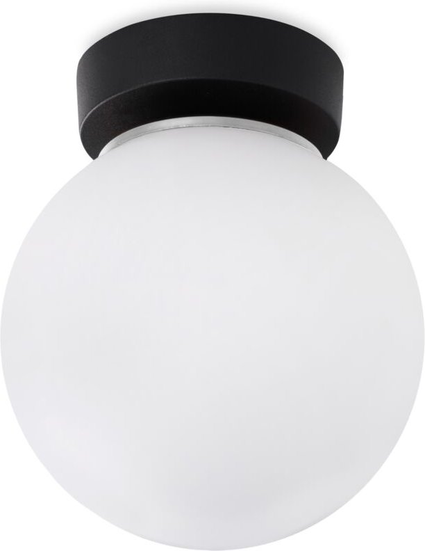 Deckenleuchte Alta Weiss 1 Flach Chrom E14