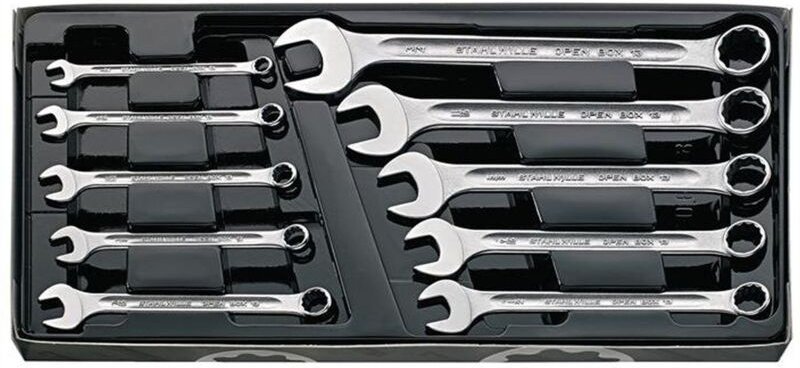 Satz Maulringschlüssel 13/10 kt