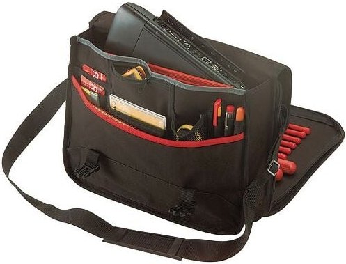 Falt-Werkzeugtasche 559TB mit Schultergurt zwei Hauptfächer Laptop-Fach - Plano