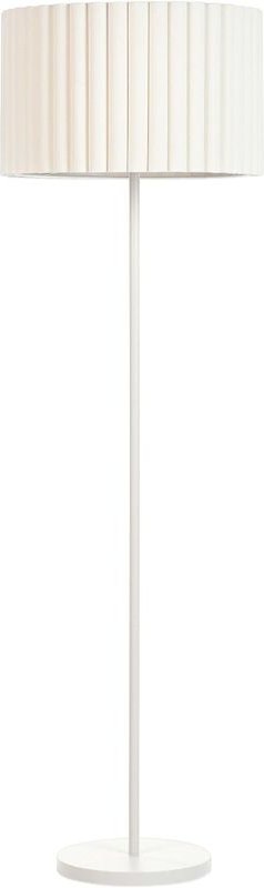 Stehlampe LOURENS Metall Cremeweiß