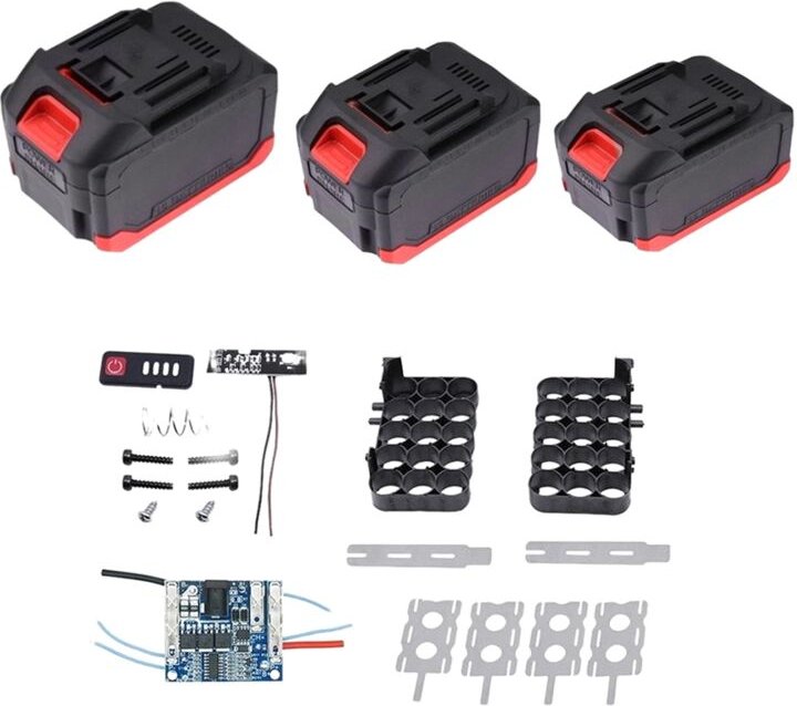 Für - Batteriegehäuse Aufbewahrungsbox Shell PCB Ladeplatine für - Batteriegehäuse Elektrowerkzeug Zubehör-10 Kerne