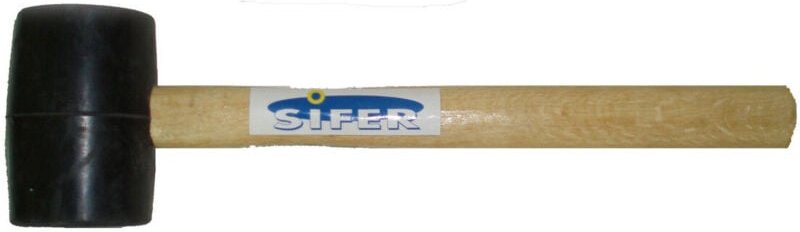 Rubber Mace 453 g Schwarz 16 oz 60116 - Sifer