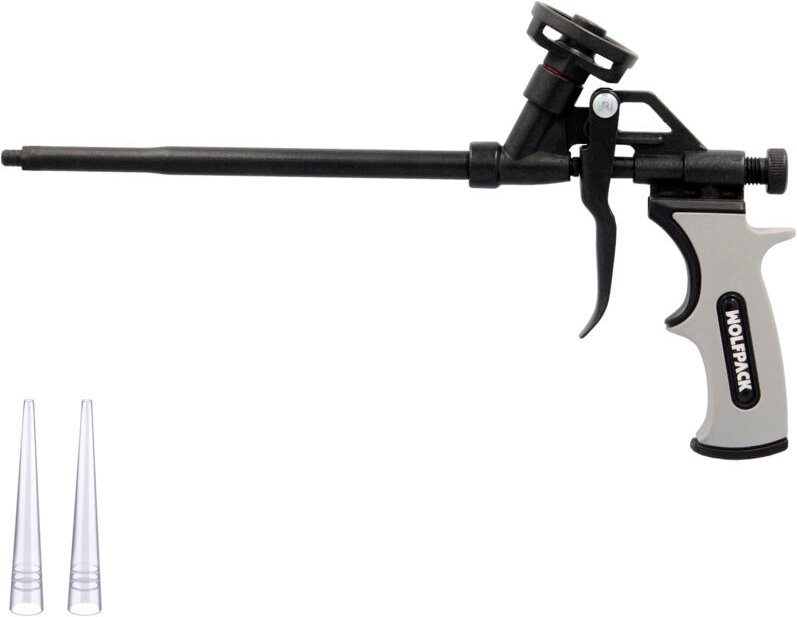 Wolfpack - Pistola Para Espuma Poliuretano Integramente Recubierta ptfe (Interior y Exterior)