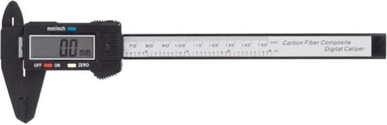 Velleman - digitaler messschieber - GROßES display - 150 mm - kunststoff