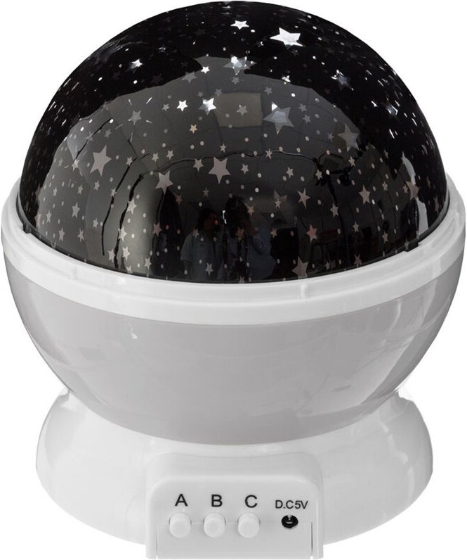 Dekoratives LED-Nachtlicht mit Sternenprojektion