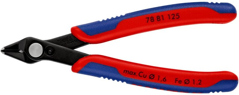 Knipex - Seitenschneider 76 05 125 Elektromechaniker Mehrk. verch., 125 mm