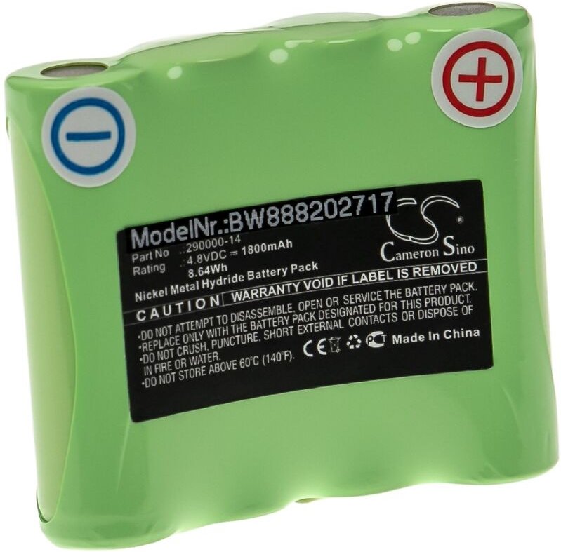 Vhbw - Akku Ersatz für Rotationslaser 290000-14 für Messgerät (1800mAh, 4,8V, NiMH)