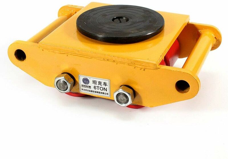 6T 13200lb Transportfahrwerk Panzerrollen Transportrollen Industrieroller Panzerrollen Roller