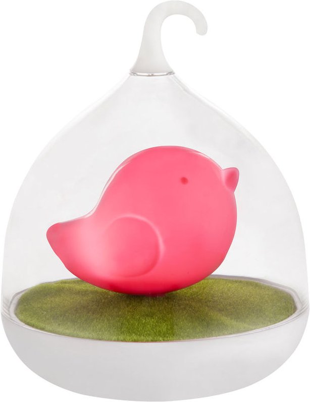 LED Vogel Tisch Lampe pink Touch Dimmer USB Deko Wohn Zimmer Leuchte Globo 28038P