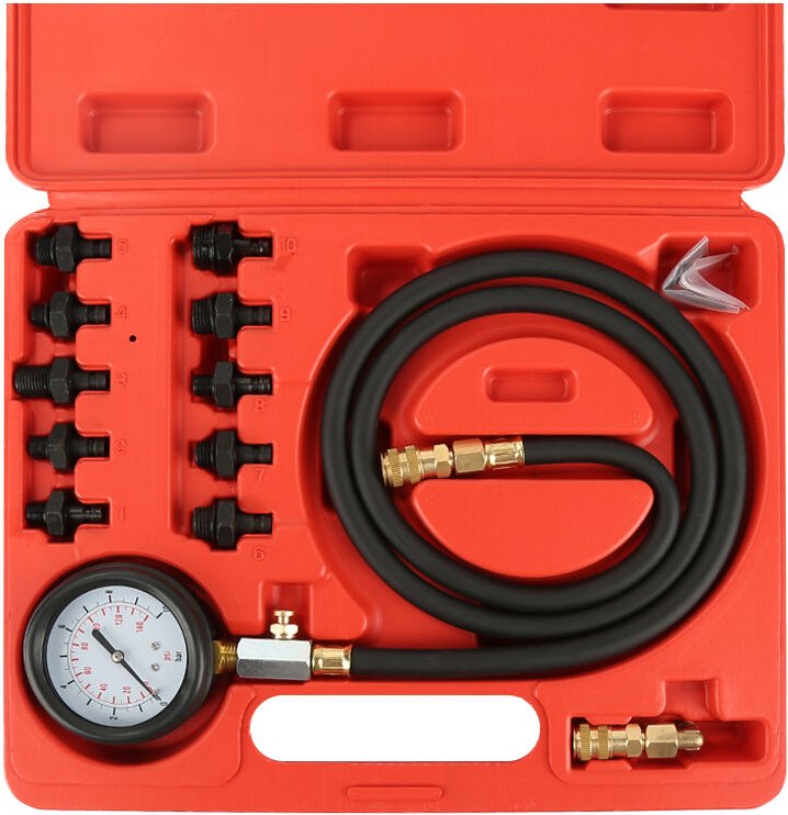 Oobest - ldruckmesser,Öldruckprüfer Öl-Meßgerät kfz Prüfer Werkzeug