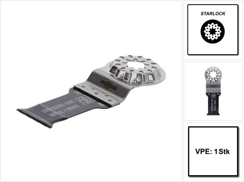 1x E-Cut Universal Sägeblatt Starlock 28 mm - 63502222210 - Fein