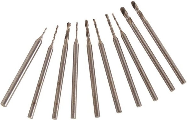 Miniatur-bohrersatz - 10 St.