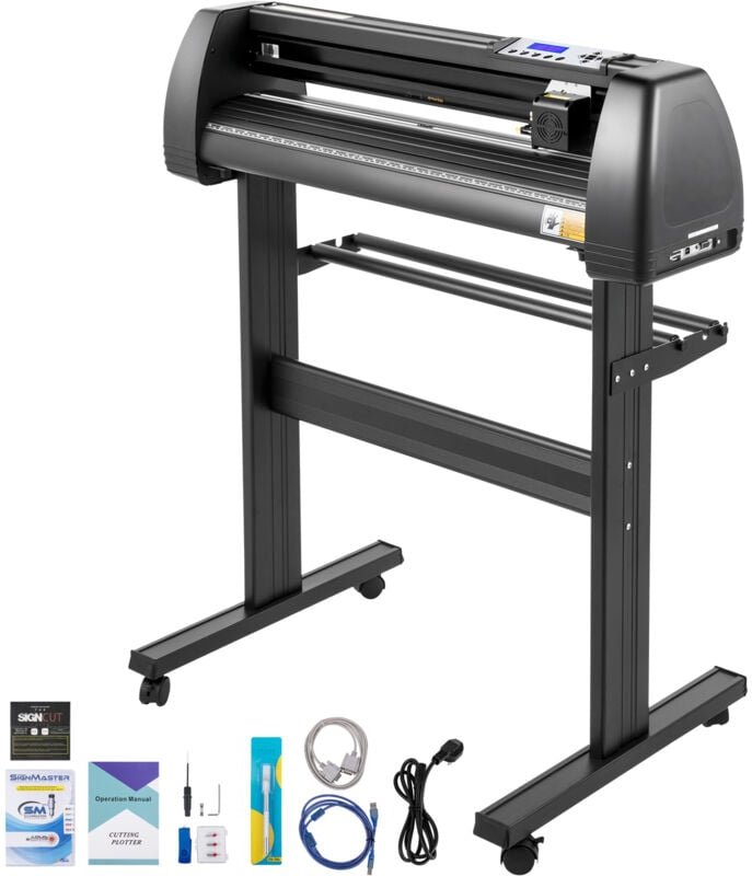 34-Zoll-Vinyl-Schneidemaschine, Vinyl-Plotter mit SignCut-Software für Windows und Mac, manuelles Schneiden - Mophorn