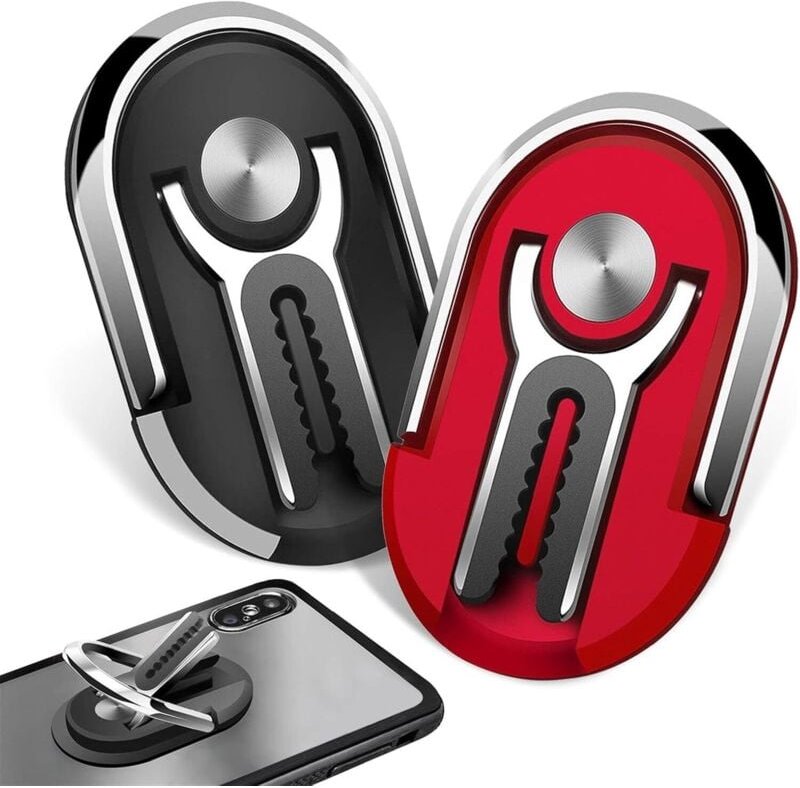 Thumbnail - Ahlsen - Stück Autotelefonhalter, multifunktionaler, um 360° drehbarer Telefonhalterring, kann für den Luftauslass im Au...