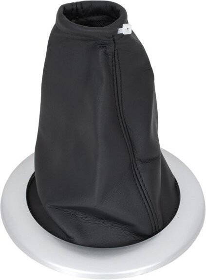 Renault Megane II 02-14 SCHWARZER Schaltsack + CHROMRAHMEN