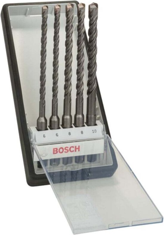 Bosch Hammerbohrer-Set SDS plus-5 Robust Line, 5-teilig, 6 - 10 mm