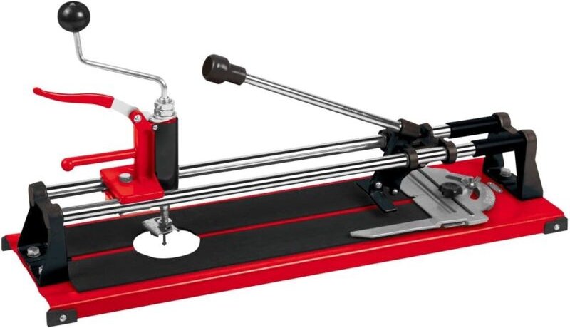 DEDRA - Fliesenmaschine 600mm 3in1: präzises Schneiden und Löchern