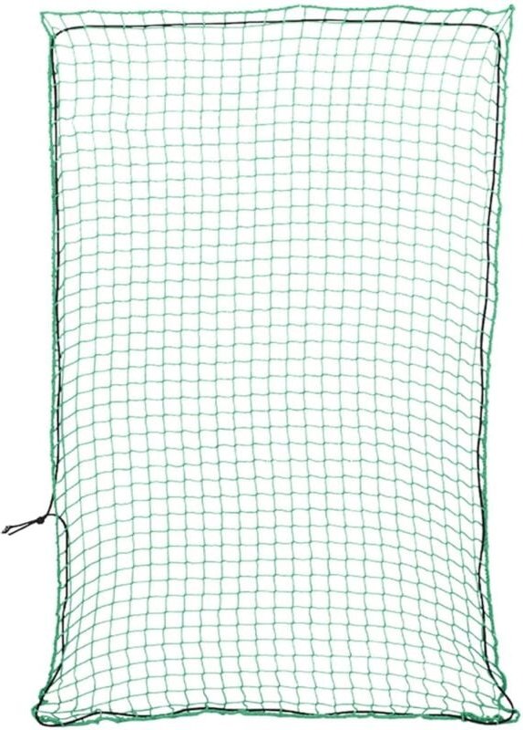 Anhängernetz mit Gummiseil Grün 2,2x1,5 m pp Vidaxl