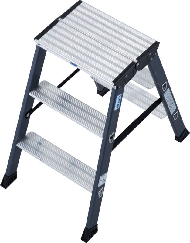 Aluminium-Doppelleiter monto SePro 2,20 m Doppelstufenleiter - Krause