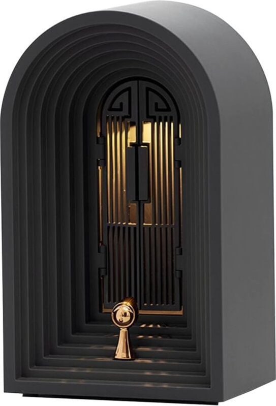 Mini-Bluetooth-Lautsprecher mit Schreibtischlampe – tragbare Nachttischlampe – kleiner Lautsprecher – einstellbare LED-W...