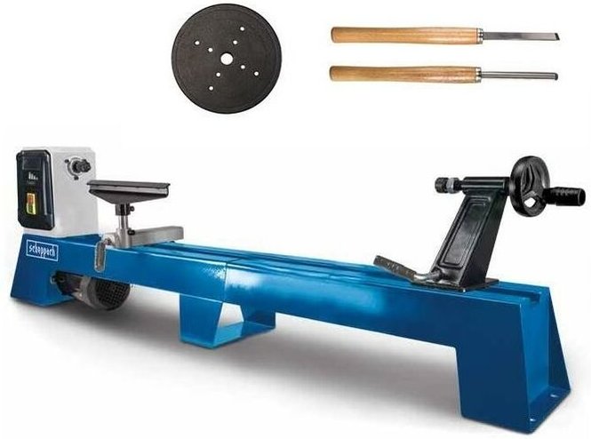 Holzdrehmaschine 1000 mm 400 w - DM1100T - Scheppach