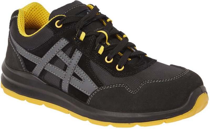 Trainer Mersey Steelite S1 - Größe 41 - Schwarz - Portwest