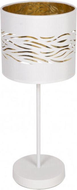 Mist Tischleuchte 1xe14 weiß/weiß-gold 43x17x17 cm