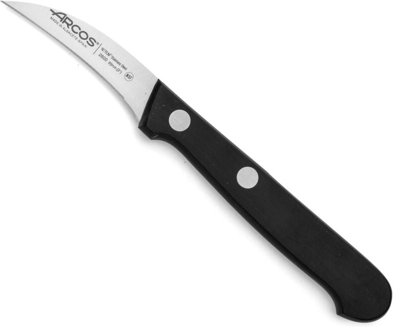 Mondador Messer Arcos Universal 280004 aus Nitrumstahl, mit Mango aus Polyoxymethylen und 6 cm Klinge im Koffer.