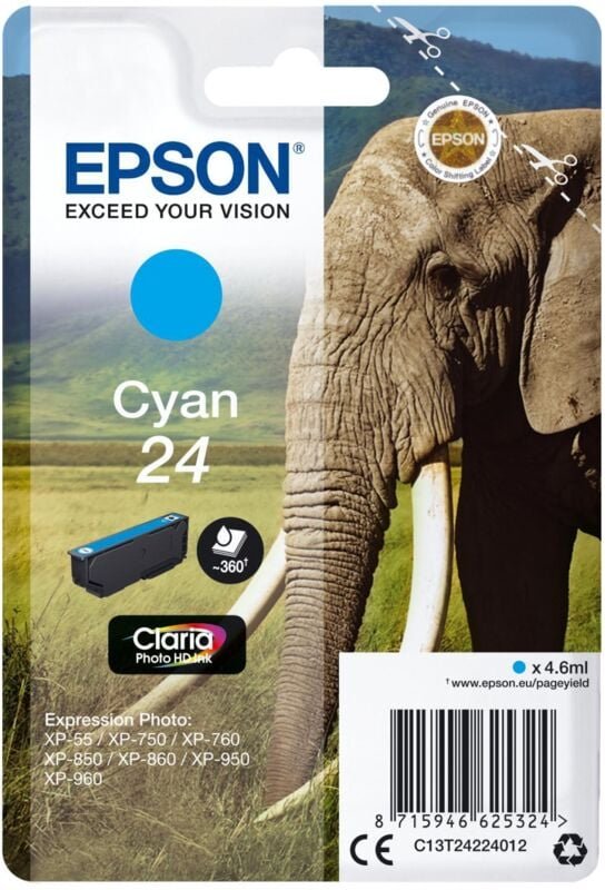 Epson Elephant C13T24224022 Druckerpatrone 1 Stück(e) Original
