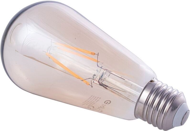 Dekorative LED-Lampe E27 4W ST64 Warmbernstein