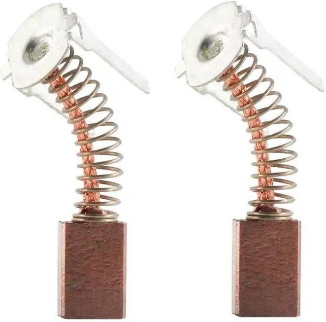 Trade-shop - 2x Bronze Motorkohlen Kohlebürsten 4,5x8x11mm kompatibel mit Bosch gsb 140-LI, gsb 180-LI, gsr 18V-21, gsb ...