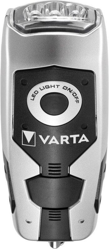 Varta - Dynamo Light led Taschenlampe dynamobetrieben 28 lm 1 h 150 g