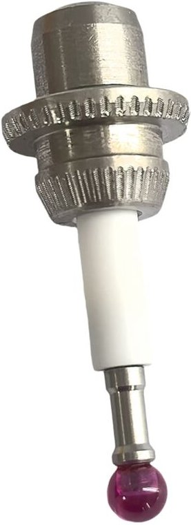 Tlily - 3D-Sensor 80.362.00 Touch Probe Stylus M3 4mm Rubinkugel Keramikschaft cnc CMM-Maschine 1 Stück
