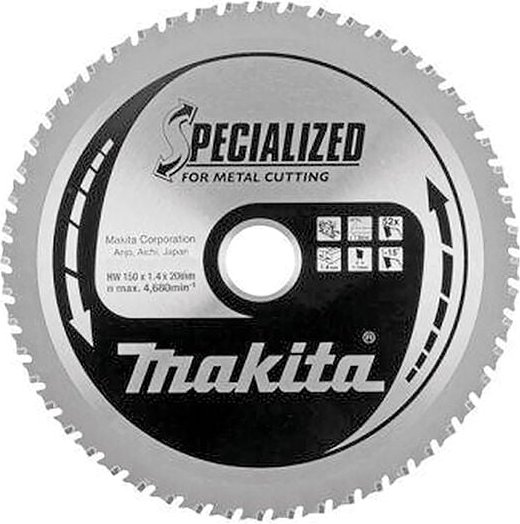 B-47042 hm 150/20/52D Disc Spezial Metall Batterie - Makita