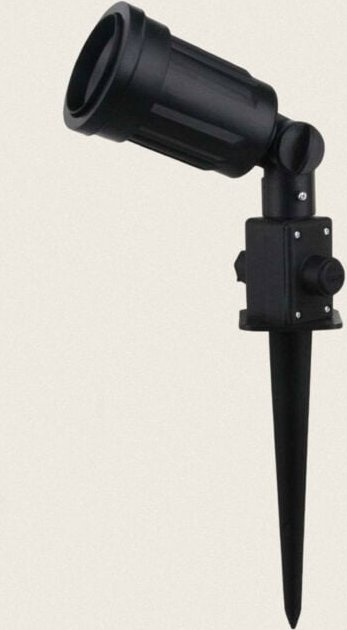 Außenstrahler mit Erdspieß Alcorisa für E27 Glühbirne Schwarz