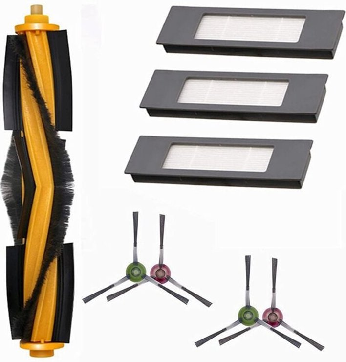 Ersatzteile für ozmo 920/950/T5/T8/T8 / N8 Pro+ Roboter-Staubsauger Hepa-Filterbürsten