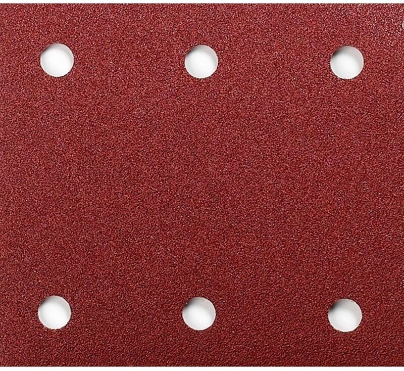 10x Schleifpapier Klett 102 x 114 mm K40 - P-33087 - Makita