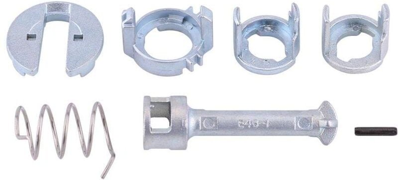 Ej.Life EVGATSAUTO Ersatz vorne links rechts Türschloss Zylinder Reparatursatz Passend für E46 3er 1998 1999 2000 2001 2...