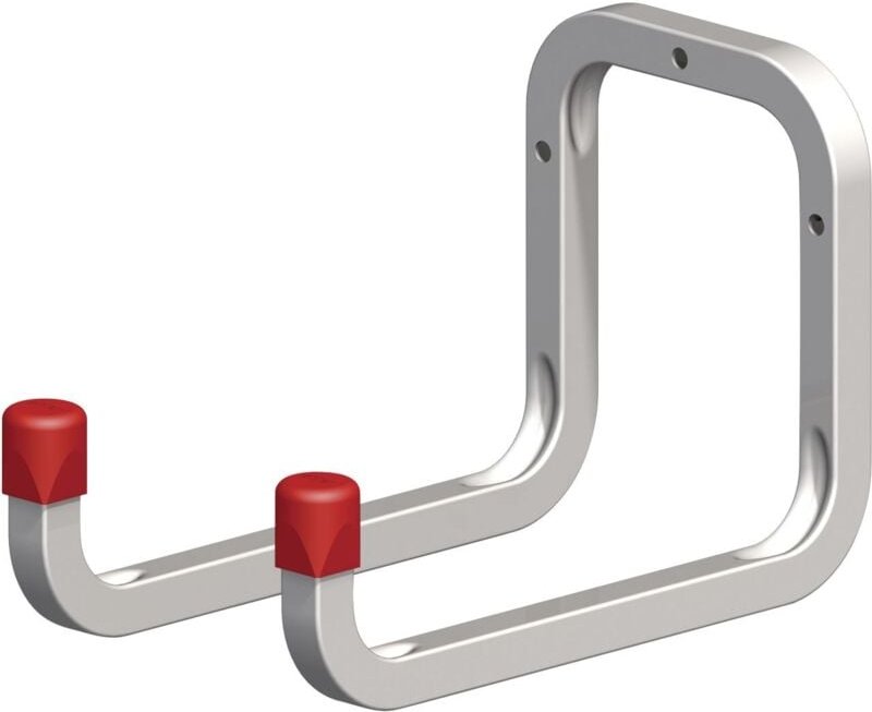 Gerätehaken t 17,5 x h 12 x b 9,8 cm verzinkt Haken Wandhaken Gerätehalter - Alfer