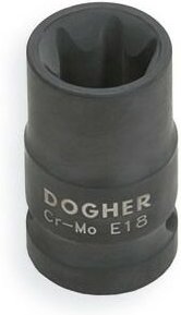 Torx CrMo 1/2 T14 Kraft-Steckschlüssel Dogher 572-T14