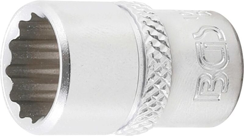 Bgs Technic - Steckschlüssel-Einsatz Zwölfkant Antrieb Innenvierkant 6,3 mm (1/4') sw 7/16'