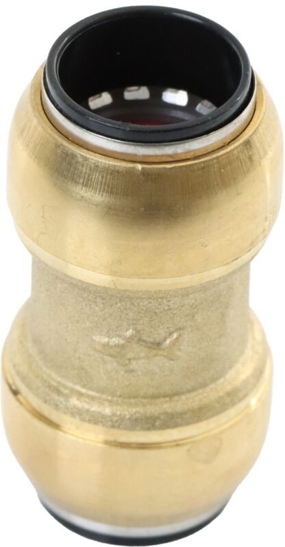 Elmag - Gerader Steckverbinder Messing SharkBite für Rohr 15 mm