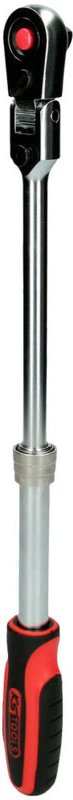 Ks Tools 3/8 SlimPOWER Teleskop-Gelenk-Umschaltknarre, 72 Zahn